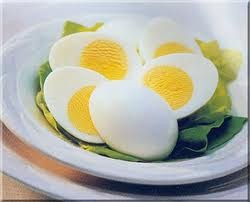 Сколько калорий в яйце вареном