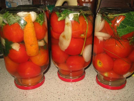 Консервированные помидоры рецепты