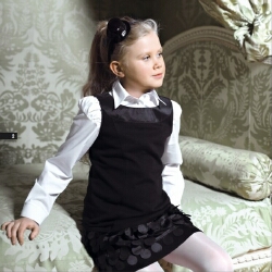 Модные фасоны школьные формы для девочек 2012
