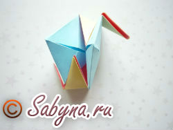 оригами кусудама