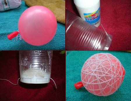 Пошаговая инструкция по изготовлению шаров из ниток