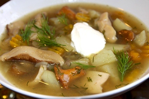 грибной суп из сушеных рецепт